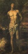 Saint Sebastian  Titian